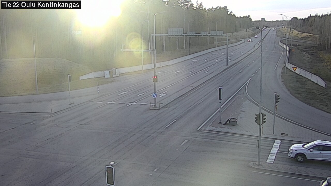 Kelikamerat Kuva Tie 22 Oulu Kaukovainio, Oulu, Pohjois-Pohjanmaa