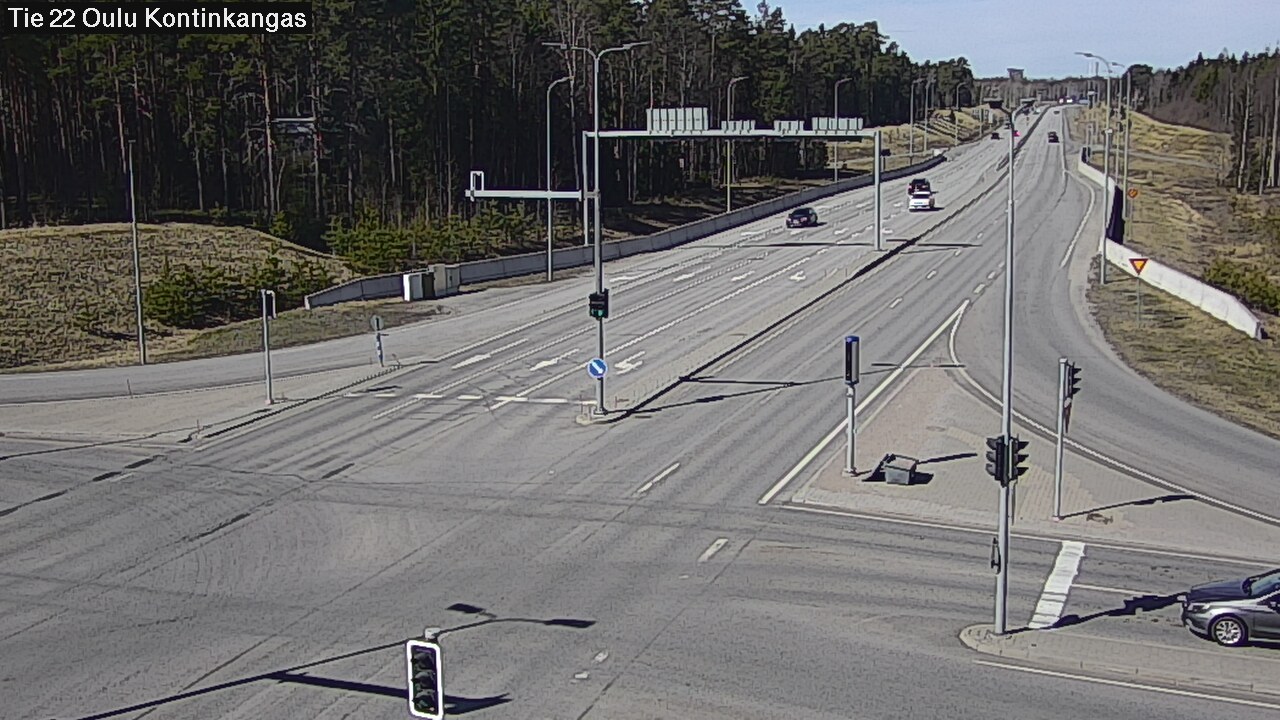 Kelikamerat Kuva Tie 22 Oulu Kaukovainio, Oulu, Pohjois-Pohjanmaa