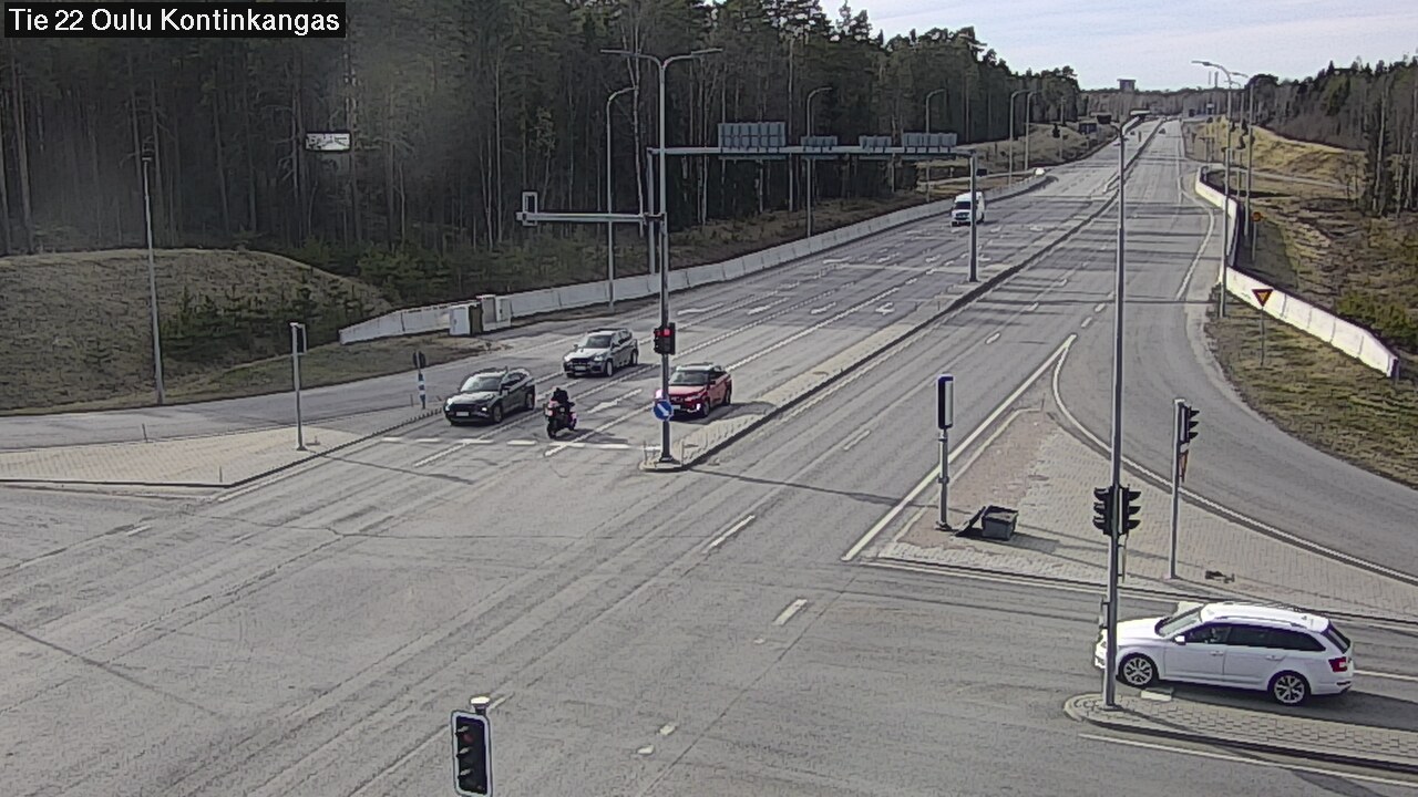Kelikamerat Kuva Tie 22 Oulu Kaukovainio, Oulu, Pohjois-Pohjanmaa