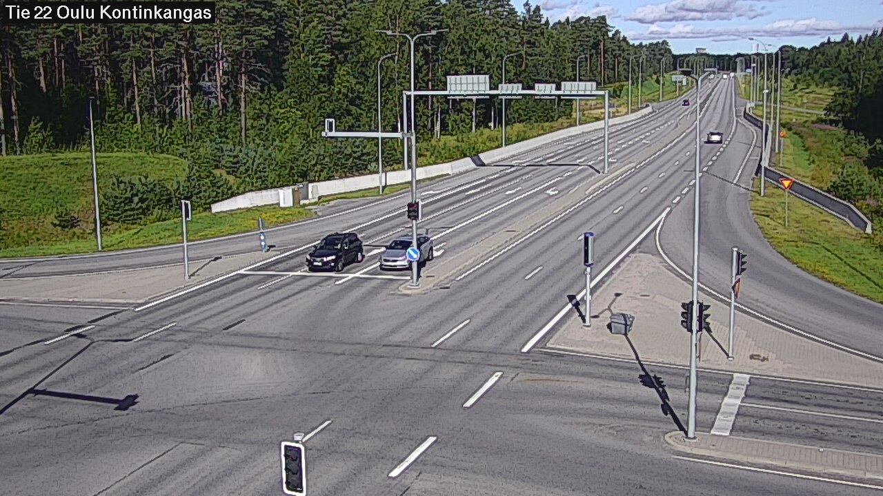 Kelikamerat Kuva Tie 22 Oulu Kaukovainio, Oulu, Pohjois-Pohjanmaa