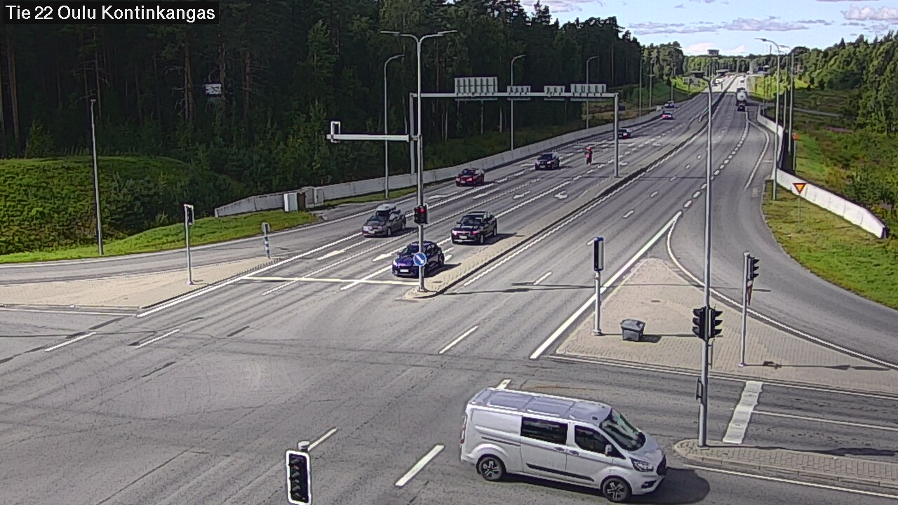 Kelikamerat Kuva Tie 22 Oulu Kaukovainio, Oulu, Pohjois-Pohjanmaa