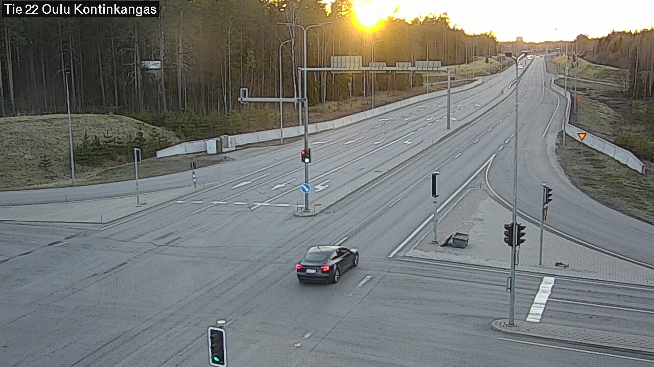 Kelikamerat Kuva Tie 22 Oulu Kaukovainio, Oulu, Pohjois-Pohjanmaa