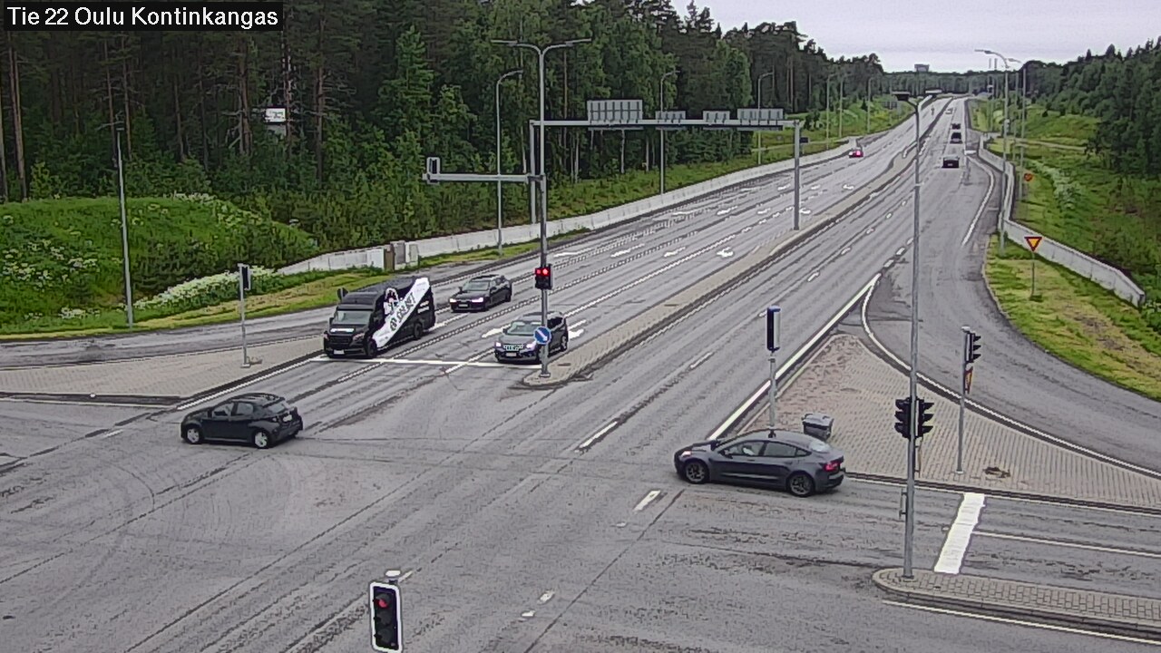 Kelikamerat Kuva Tie 22 Oulu Kaukovainio, Oulu, Pohjois-Pohjanmaa