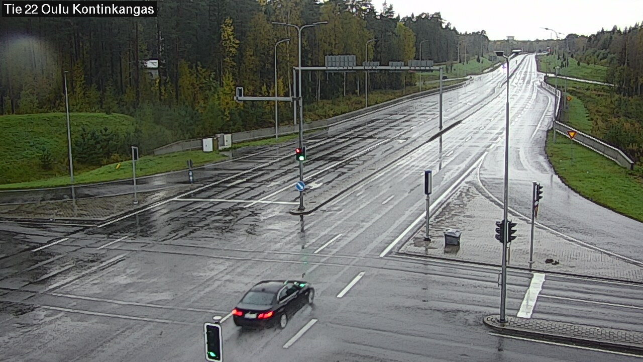 Weather Camera Image Road 22 Oulu Kaukovainio, Oulu, Pohjois-Pohjanmaa
