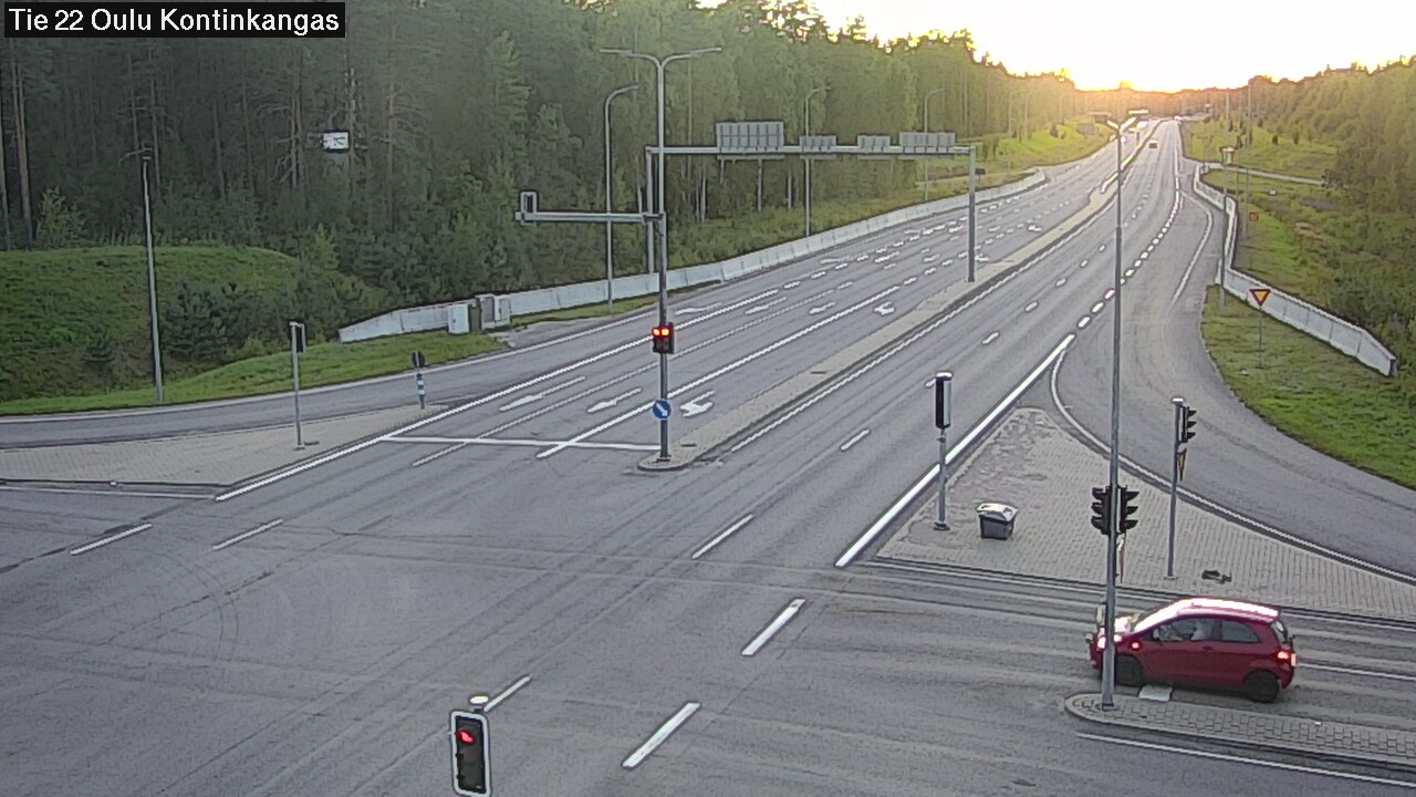 Kelikamerat Kuva Tie 22 Oulu Kaukovainio, Oulu, Pohjois-Pohjanmaa