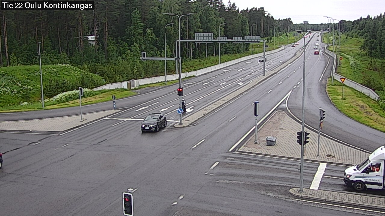 Weather Camera Image Road 22 Oulu Kaukovainio, Oulu, Pohjois-Pohjanmaa
