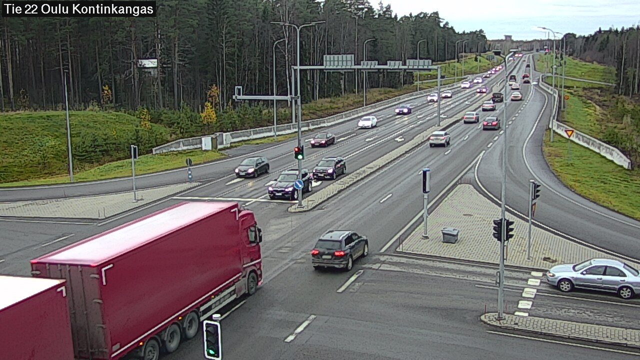 Kelikamerat Kuva Tie 22 Oulu Kaukovainio, Oulu, Pohjois-Pohjanmaa