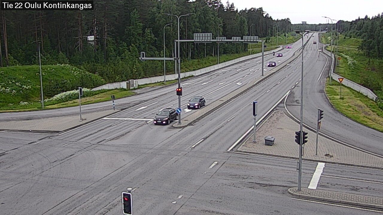 Kelikamerat Kuva Tie 22 Oulu Kaukovainio, Oulu, Pohjois-Pohjanmaa
