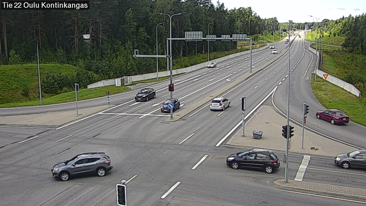Kelikamerat Kuva Tie 22 Oulu Kaukovainio, Oulu, Pohjois-Pohjanmaa