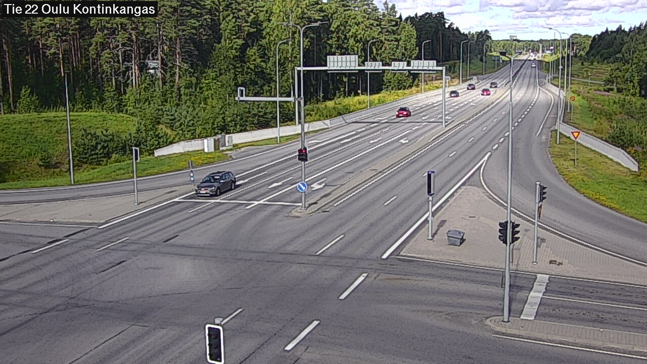 Kelikamerat Kuva Tie 22 Oulu Kaukovainio, Oulu, Pohjois-Pohjanmaa