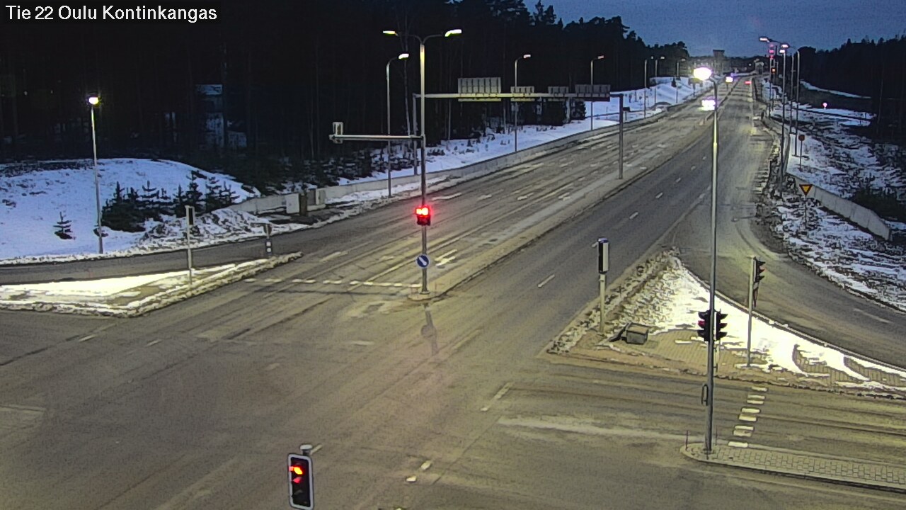 Kelikamerat Kuva Tie 22 Oulu Kaukovainio, Oulu, Pohjois-Pohjanmaa