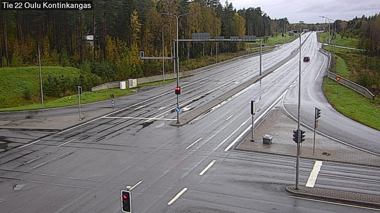 Weather Camera Image Road 22 Oulu Kaukovainio, Oulu, Pohjois-Pohjanmaa