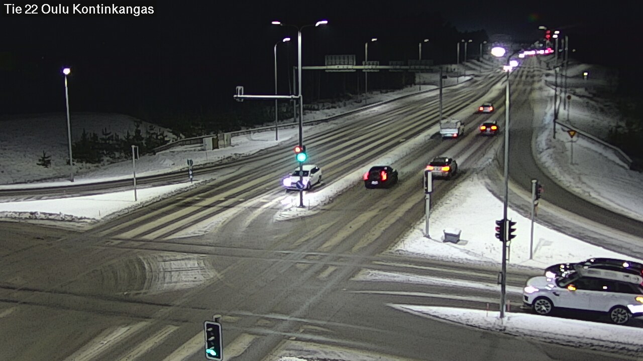 Weather Camera Image Road 22 Oulu Kaukovainio, Oulu, Pohjois-Pohjanmaa