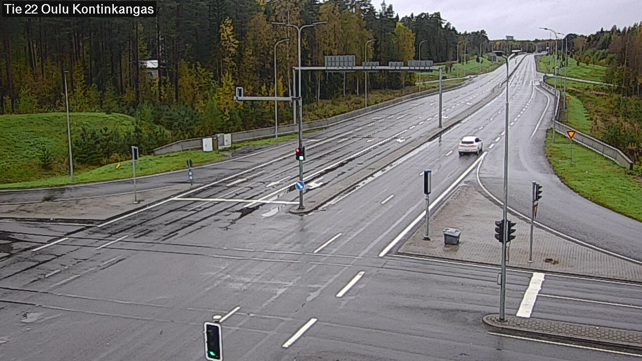 Weather Camera Image Road 22 Oulu Kaukovainio, Oulu, Pohjois-Pohjanmaa