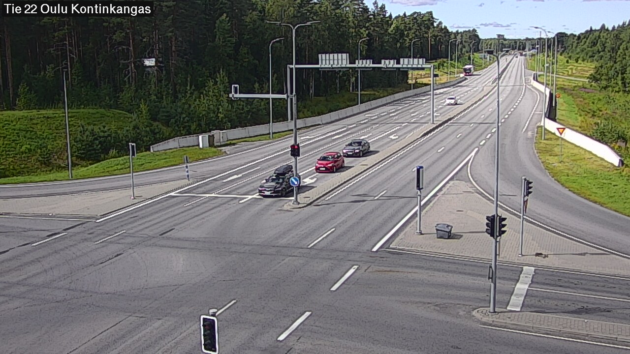 Kelikamerat Kuva Tie 22 Oulu Kaukovainio, Oulu, Pohjois-Pohjanmaa