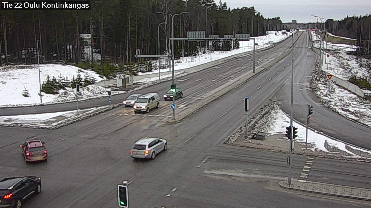 Kelikamerat Kuva Tie 22 Oulu Kaukovainio, Oulu, Pohjois-Pohjanmaa