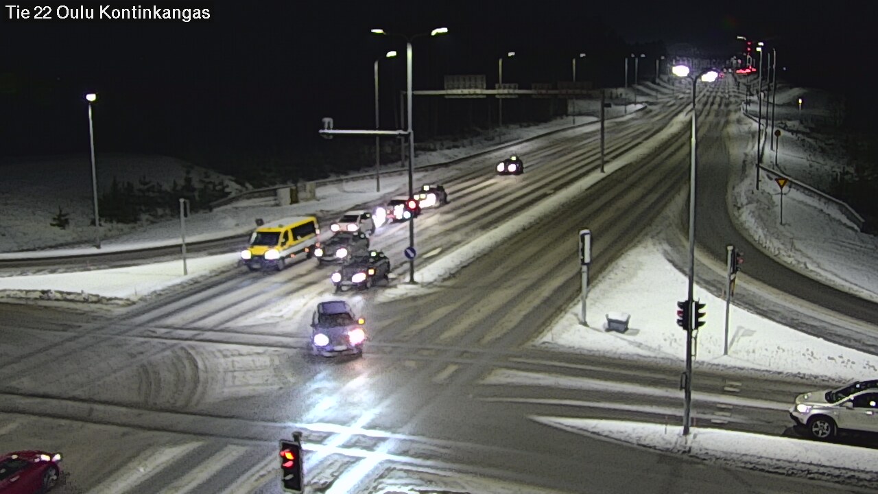 Weather Camera Image Road 22 Oulu Kaukovainio, Oulu, Pohjois-Pohjanmaa