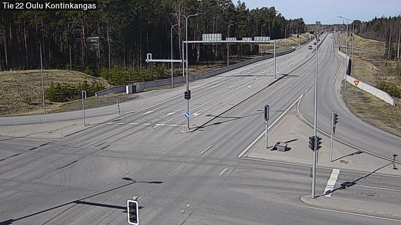 Kelikamerat Kuva Tie 22 Oulu Kaukovainio, Oulu, Pohjois-Pohjanmaa