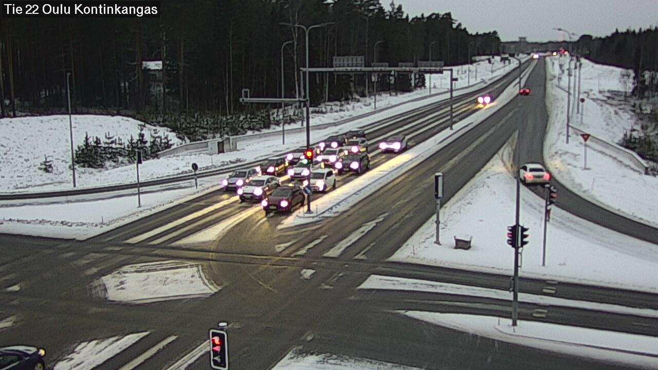 Kelikamerat Kuva Tie 22 Oulu Kaukovainio, Oulu, Pohjois-Pohjanmaa