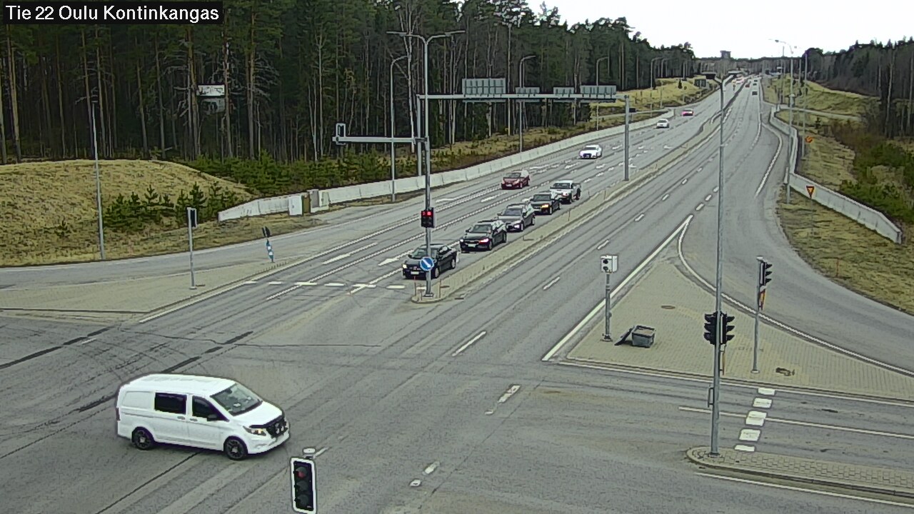 Weather Camera Image Road 22 Oulu Kaukovainio, Oulu, Pohjois-Pohjanmaa