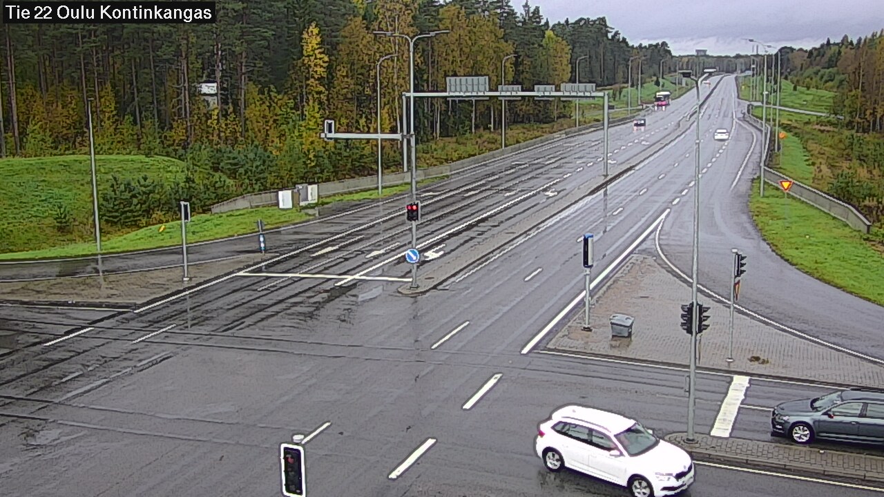 Kelikamerat Kuva Tie 22 Oulu Kaukovainio, Oulu, Pohjois-Pohjanmaa