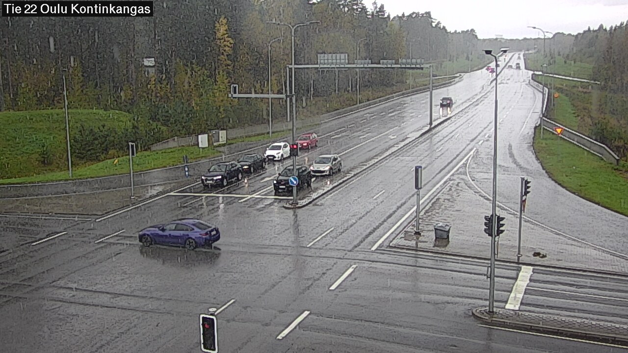 Kelikamerat Kuva Tie 22 Oulu Kaukovainio, Oulu, Pohjois-Pohjanmaa