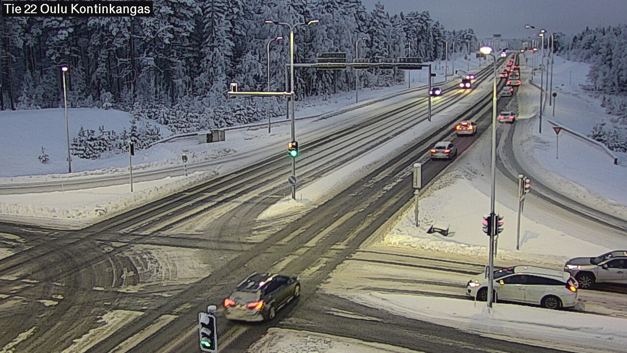 Kelikamerat Kuva Tie 22 Oulu Kaukovainio, Oulu, Pohjois-Pohjanmaa