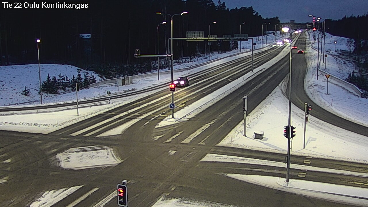 Kelikamerat Kuva Tie 22 Oulu Kaukovainio, Oulu, Pohjois-Pohjanmaa