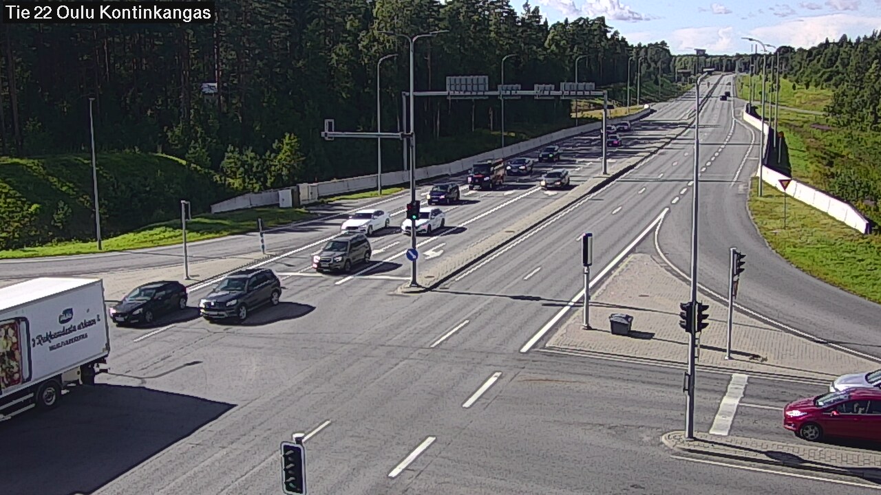 Kelikamerat Kuva Tie 22 Oulu Kaukovainio, Oulu, Pohjois-Pohjanmaa