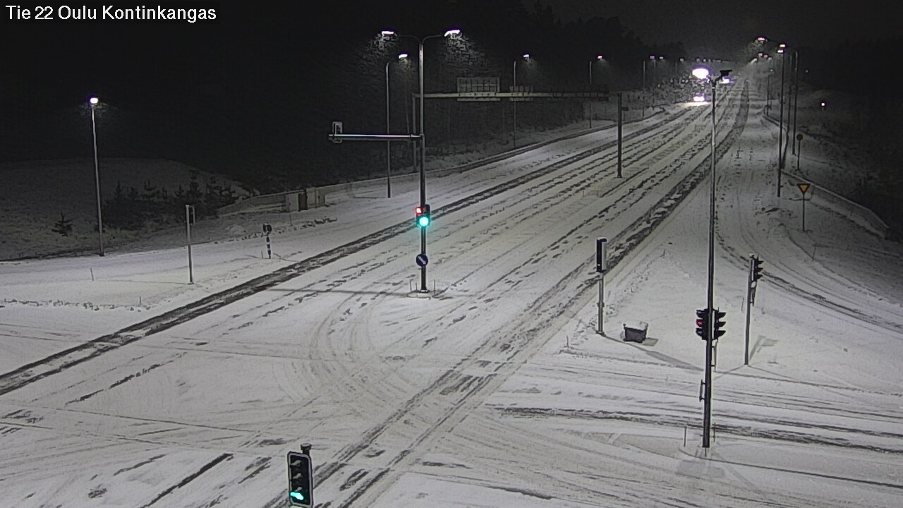 Kelikamerat Kuva Tie 22 Oulu Kaukovainio, Oulu, Pohjois-Pohjanmaa