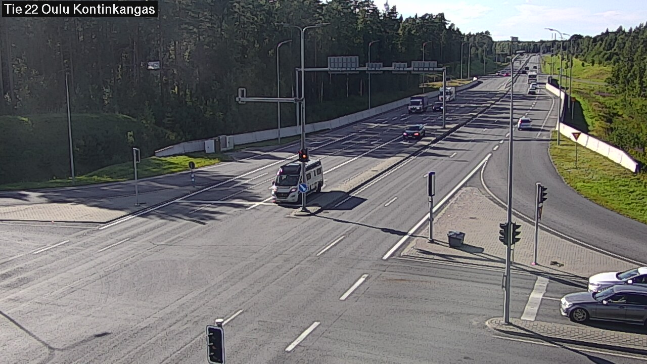 Kelikamerat Kuva Tie 22 Oulu Kaukovainio, Oulu, Pohjois-Pohjanmaa