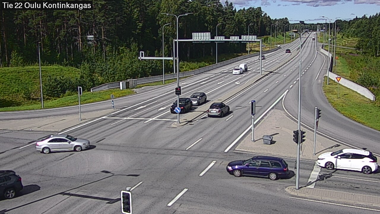 Kelikamerat Kuva Tie 22 Oulu Kaukovainio, Oulu, Pohjois-Pohjanmaa