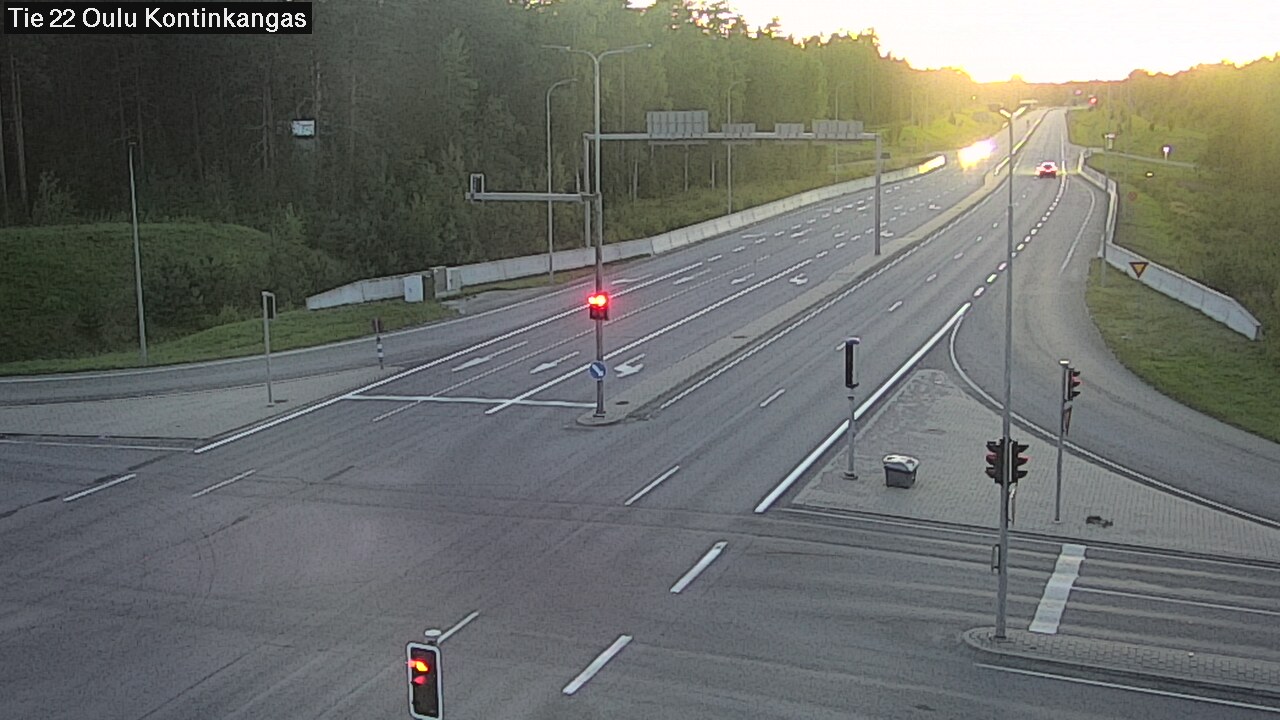 Kelikamerat Kuva Tie 22 Oulu Kaukovainio, Oulu, Pohjois-Pohjanmaa