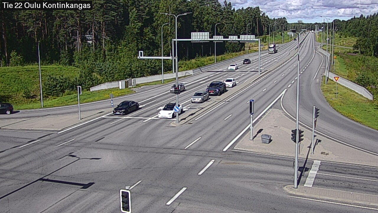 Kelikamerat Kuva Tie 22 Oulu Kaukovainio, Oulu, Pohjois-Pohjanmaa