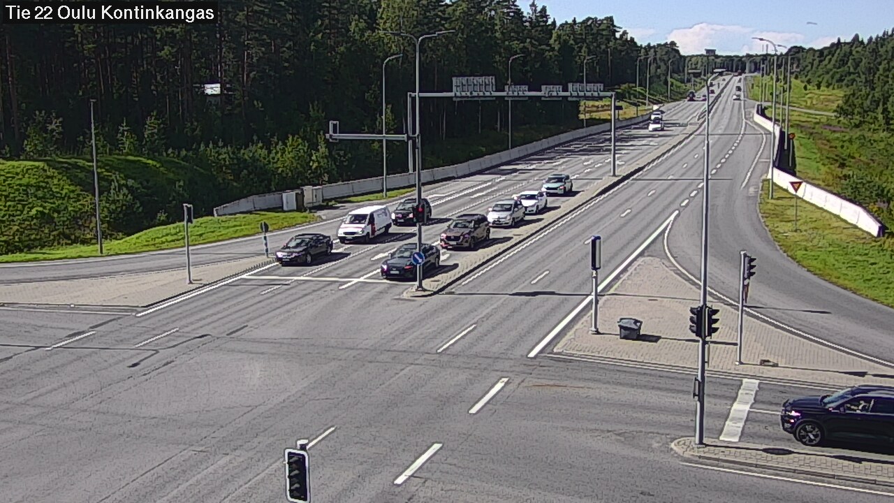 Kelikamerat Kuva Tie 22 Oulu Kaukovainio, Oulu, Pohjois-Pohjanmaa