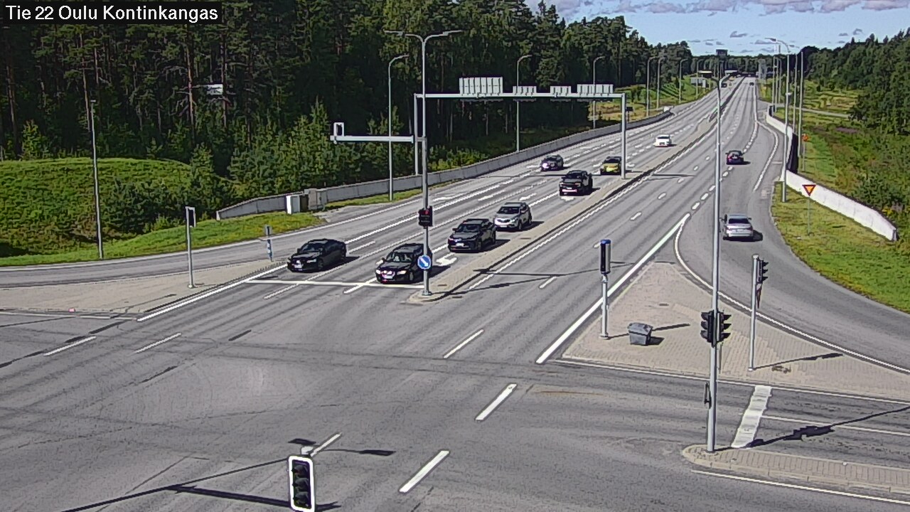 Kelikamerat Kuva Tie 22 Oulu Kaukovainio, Oulu, Pohjois-Pohjanmaa