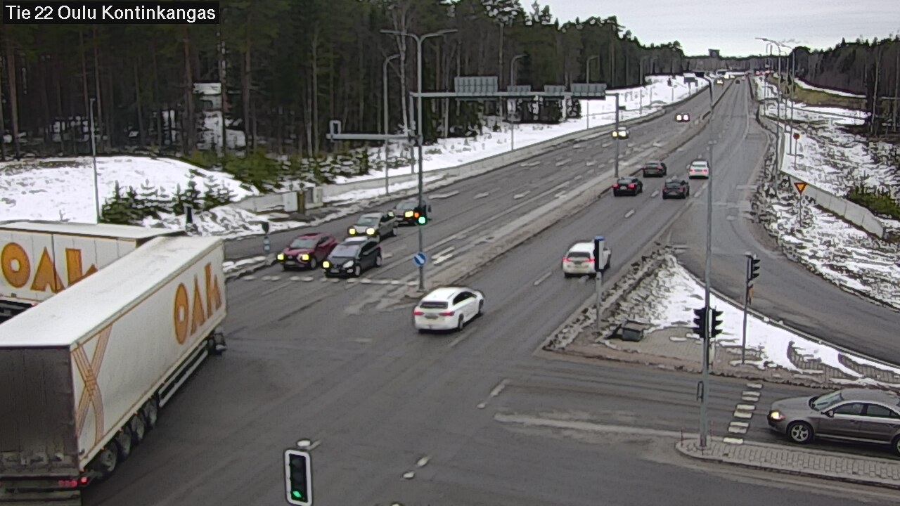 Kelikamerat Kuva Tie 22 Oulu Kaukovainio, Oulu, Pohjois-Pohjanmaa