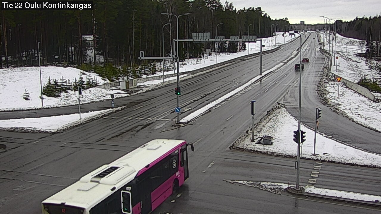 Kelikamerat Kuva Tie 22 Oulu Kaukovainio, Oulu, Pohjois-Pohjanmaa