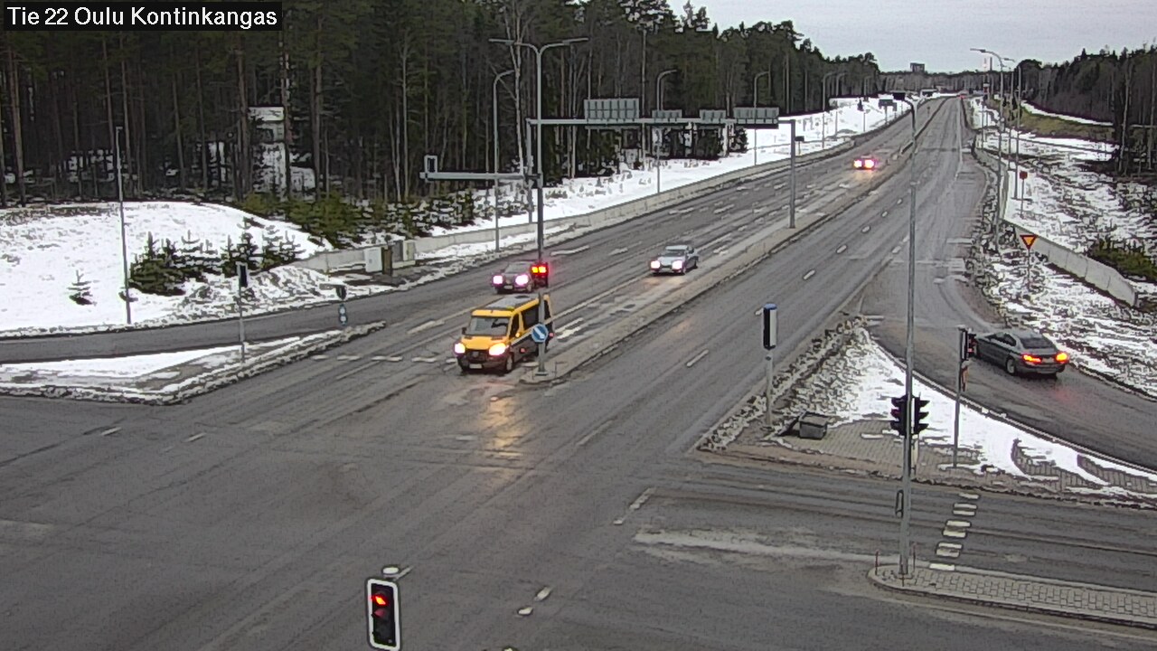 Kelikamerat Kuva Tie 22 Oulu Kaukovainio, Oulu, Pohjois-Pohjanmaa