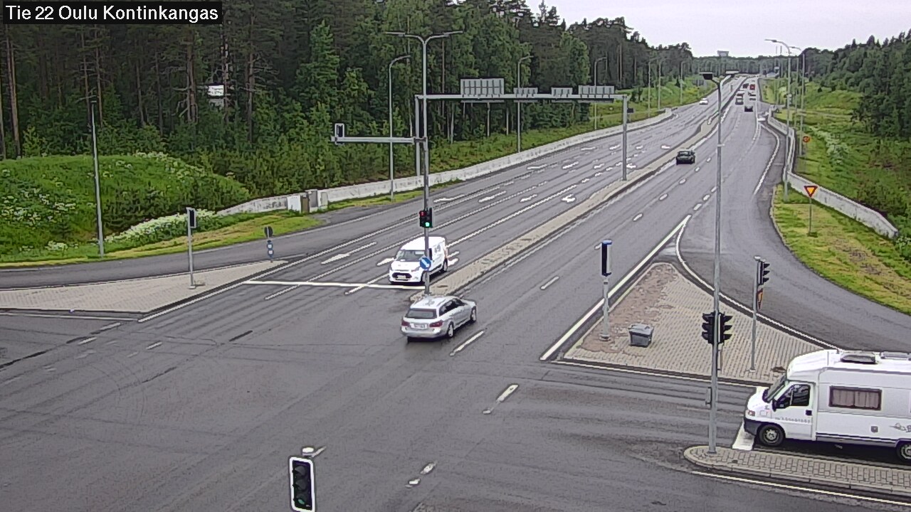 Kelikamerat Kuva Tie 22 Oulu Kaukovainio, Oulu, Pohjois-Pohjanmaa