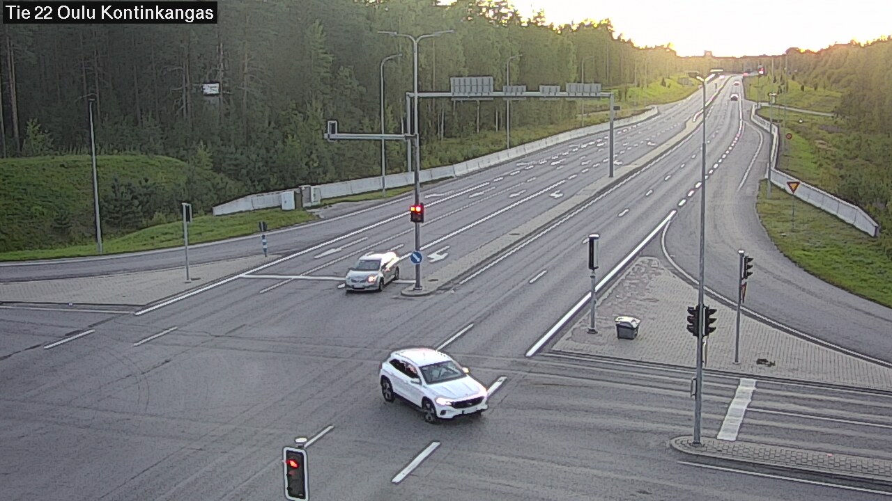 Kelikamerat Kuva Tie 22 Oulu Kaukovainio, Oulu, Pohjois-Pohjanmaa