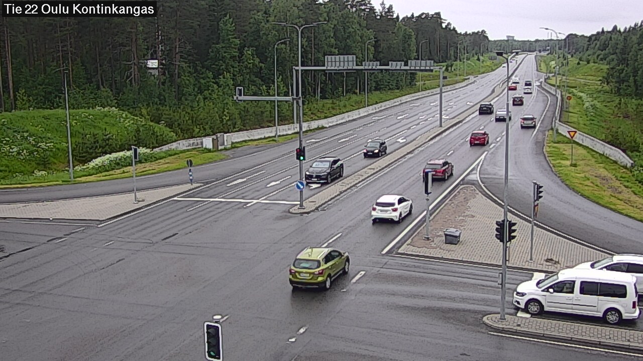 Kelikamerat Kuva Tie 22 Oulu Kaukovainio, Oulu, Pohjois-Pohjanmaa