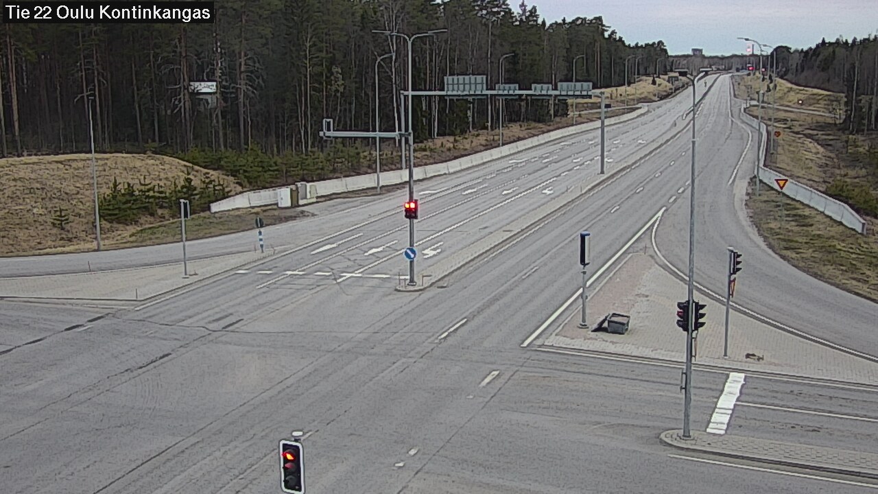 Kelikamerat Kuva Tie 22 Oulu Kaukovainio, Oulu, Pohjois-Pohjanmaa
