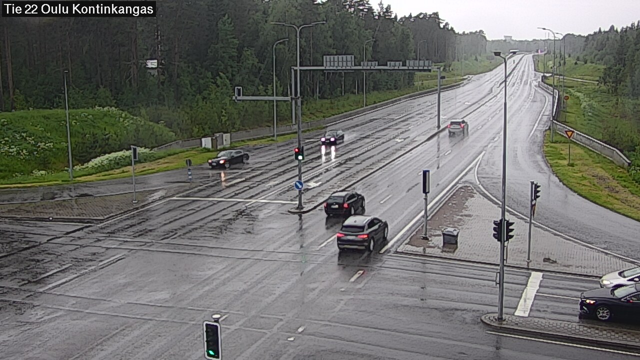 Kelikamerat Kuva Tie 22 Oulu Kaukovainio, Oulu, Pohjois-Pohjanmaa