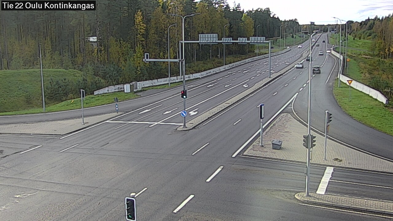 Kelikamerat Kuva Tie 22 Oulu Kaukovainio, Oulu, Pohjois-Pohjanmaa