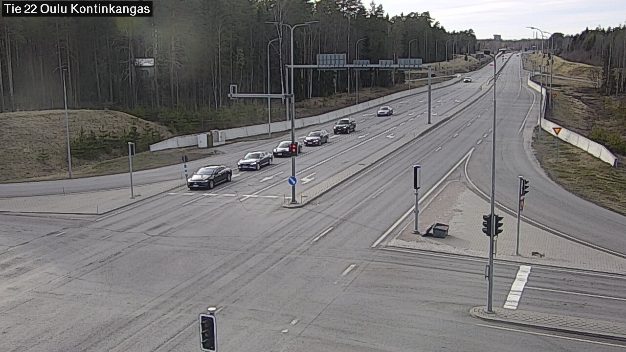 Kelikamerat Kuva Tie 22 Oulu Kaukovainio, Oulu, Pohjois-Pohjanmaa