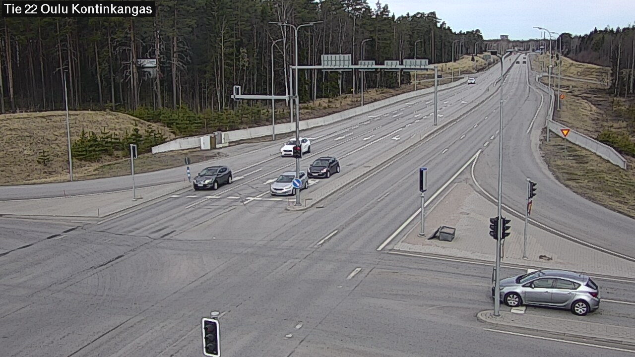 Kelikamerat Kuva Tie 22 Oulu Kaukovainio, Oulu, Pohjois-Pohjanmaa