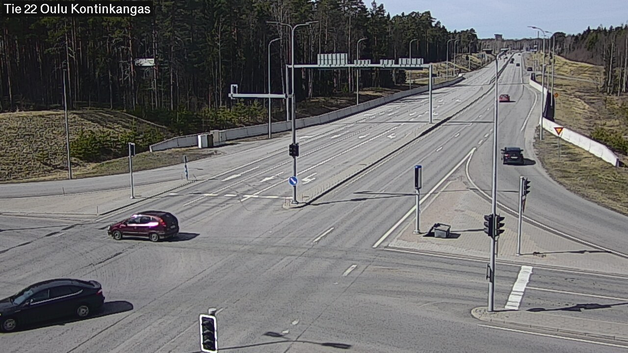 Kelikamerat Kuva Tie 22 Oulu Kaukovainio, Oulu, Pohjois-Pohjanmaa
