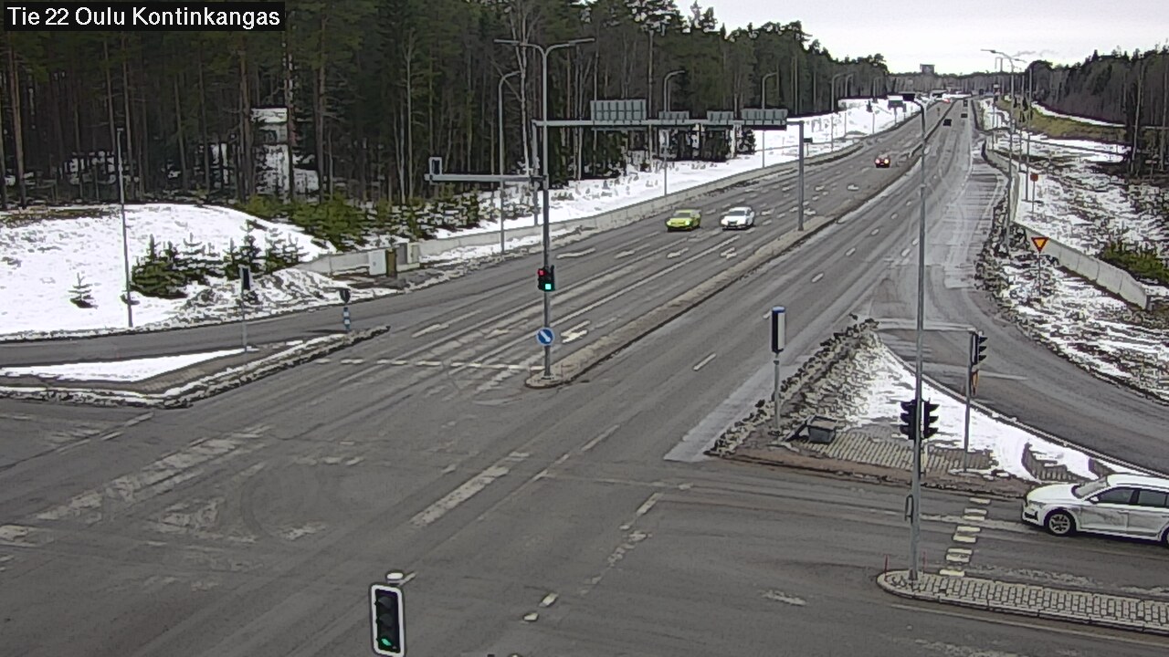 Weather Camera Image Road 22 Oulu Kaukovainio, Oulu, Pohjois-Pohjanmaa