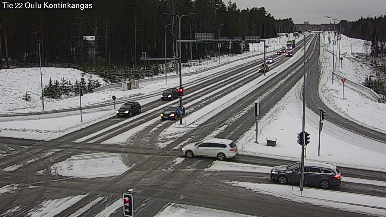 Kelikamerat Kuva Tie 22 Oulu Kaukovainio, Oulu, Pohjois-Pohjanmaa